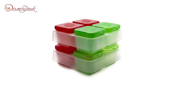 Набор контейнеров для заморозки специй, соусов и зелени SNIPS 4шт 100мл - фото 1