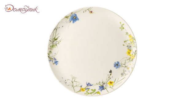 Тарелка закусочная Rosenthal Альпийские цветы 21см