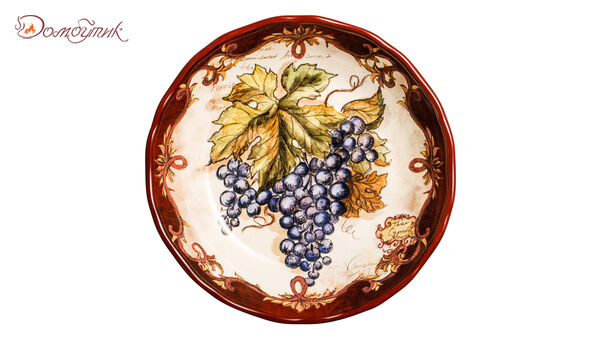 Салатник Certified Int. Виноделие.Синий виноград 21 см, керамика