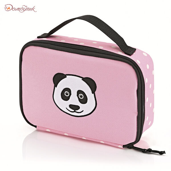 Термосумка детская Thermocase panda dots pink