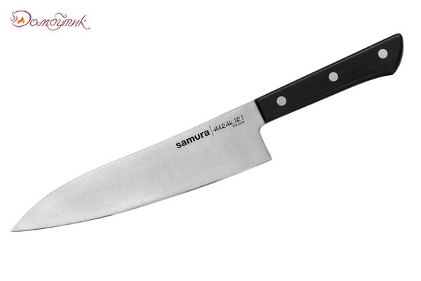 Нож кухонный "Samura HARAKIRI" Гранд Сантоку 197 мм  - фото 1