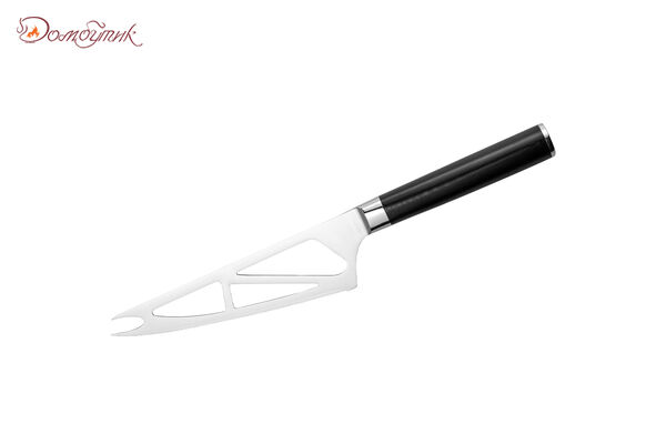Нож кухонный "Samura Mo-V" для мягкого сыра 138 мм, G-10
