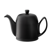 Чайник заварочный Degrenne Salam 1 л, с черной алюминевой крышкой, черный - фото 1