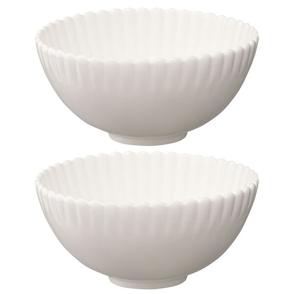 Набор из двух салатников  белого цвета из коллекции Kitchen Spirit, 750 мл - фото 1