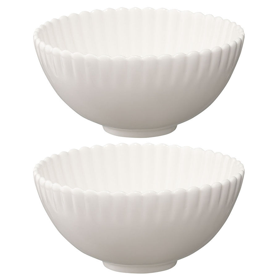 Набор из двух салатников  белого цвета из коллекции Kitchen Spirit, 750 мл - фото 1