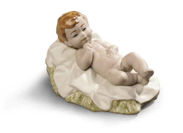 Фигурка Младенец Христос 6х10х7 см, фарфор, NAO