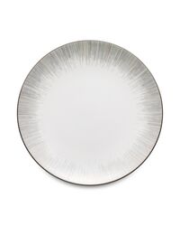 Тарелка обеденная Narumi Сверкающая Платина 28 см, фарфор костяной - фото 1