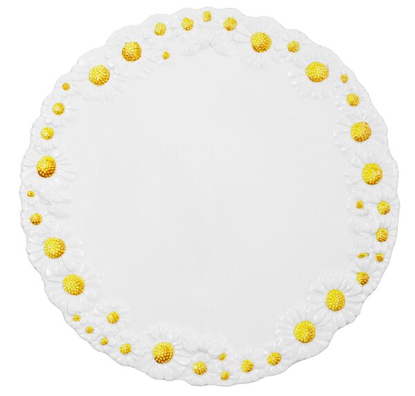Тарелка закусочная Маргаритка 22 см, керамика, Edelweiss