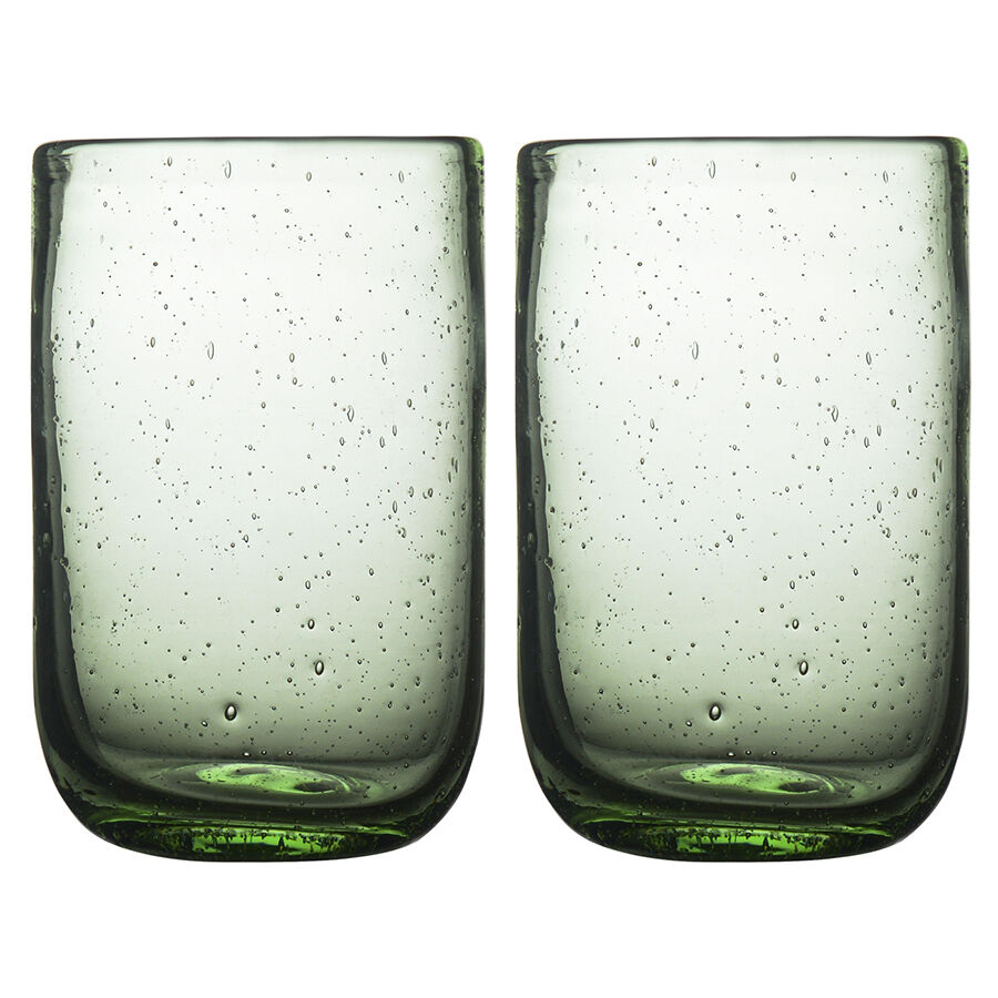 Набор стаканов Flowi, 510 мл, зеленые, 2 шт. - фото 1