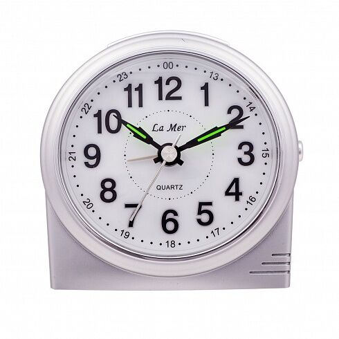 Часы-будильник 9x9см La Mer