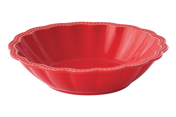 Тарелка суповая Elite, красная, 20 см, 0,65 л - фото 1