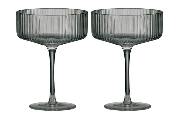 Набор бокалов для коктейля Modern Classic, серый, 250 мл, 2 шт