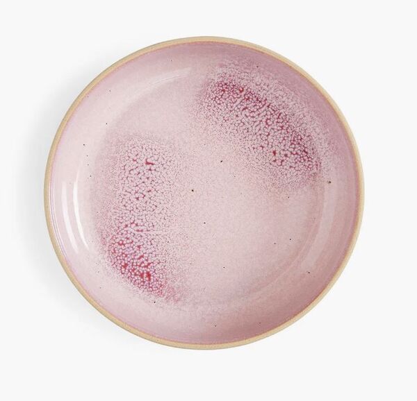 Тарелка для пасты 22 см Portmeirion Минералы Розовый кварц, керамика