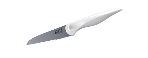 Нож кухонный "Samura MOJO" овощной 94 мм, корроз.-стойкая сталь, полипропилен бел.