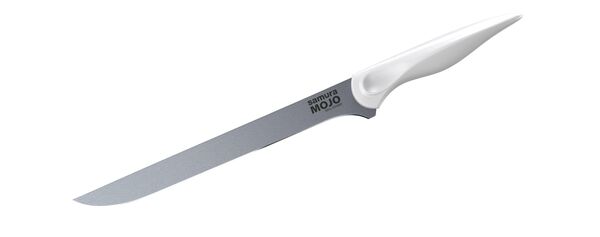 Нож кухонный "Samura MOJO" филейный 218 мм, корроз.-стойкая сталь, полипропилен бел.
