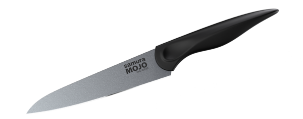 Нож кухонный "Samura MOJO"универсальный 148 мм, корроз.-стойкая сталь, полипропилен чёрн