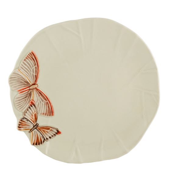 Тарелка обеденная Bordallo Pinheiro Облачные бабочки 29 см