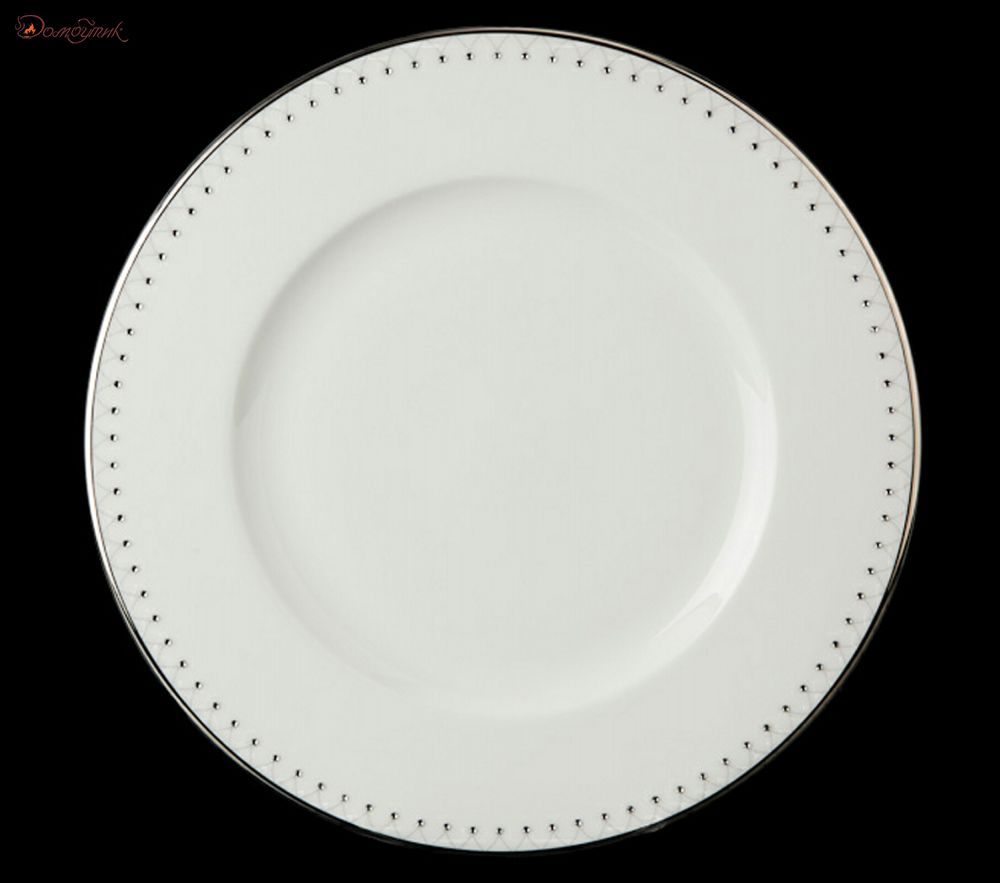 Набор тарелок "Принцесс" сваровски 27 см, 6 шт. - фото 1