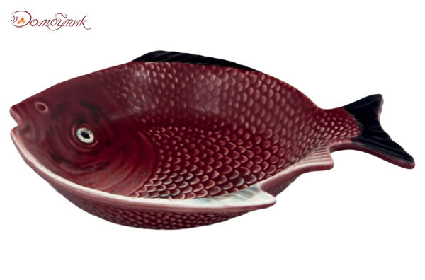 Блюдоглубокое 24 см "Рыбы", Bordallo Pinheiro