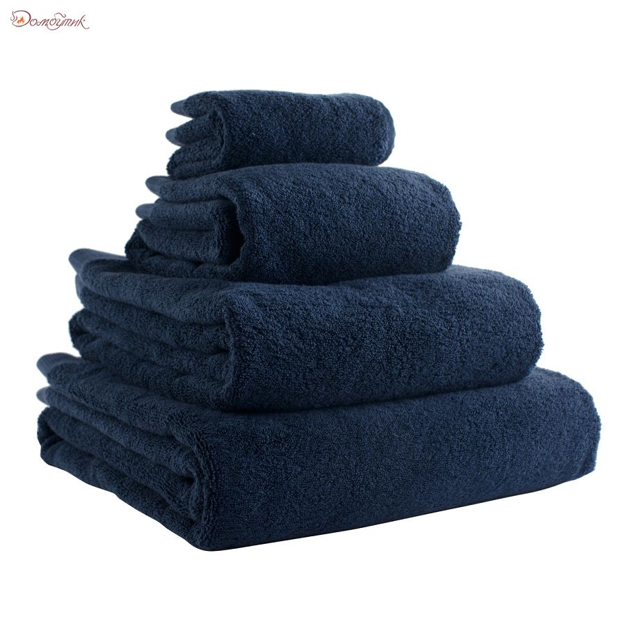 Полотенце для рук темно-синего цвета из коллекции Essential, 50х90 см, Tkano - фото 1