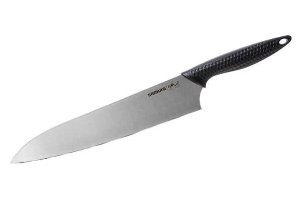 Нож кухонный "Samura GOLF" Гранд Шеф 240 мм, AUS-8