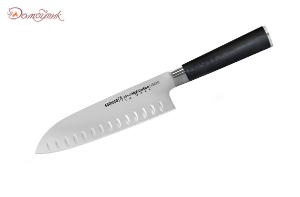 Нож кухонный "Samura Mo-V" Сантоку 180 мм 