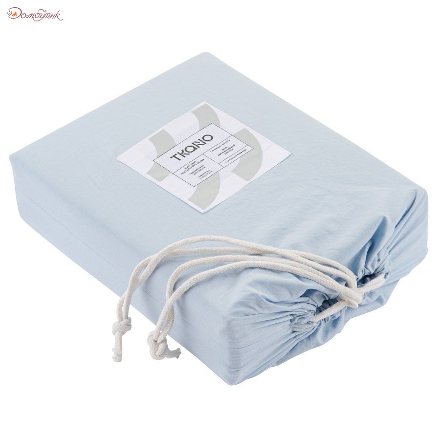 Двуспальный комплект постельного белья из органического стираного хлопка Essential, Tkano - фото 5