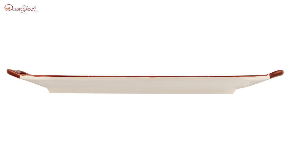 Блюдо прямоугольное с ручками Certified Int. Виноделие 40x15 см, керамика - фото 2