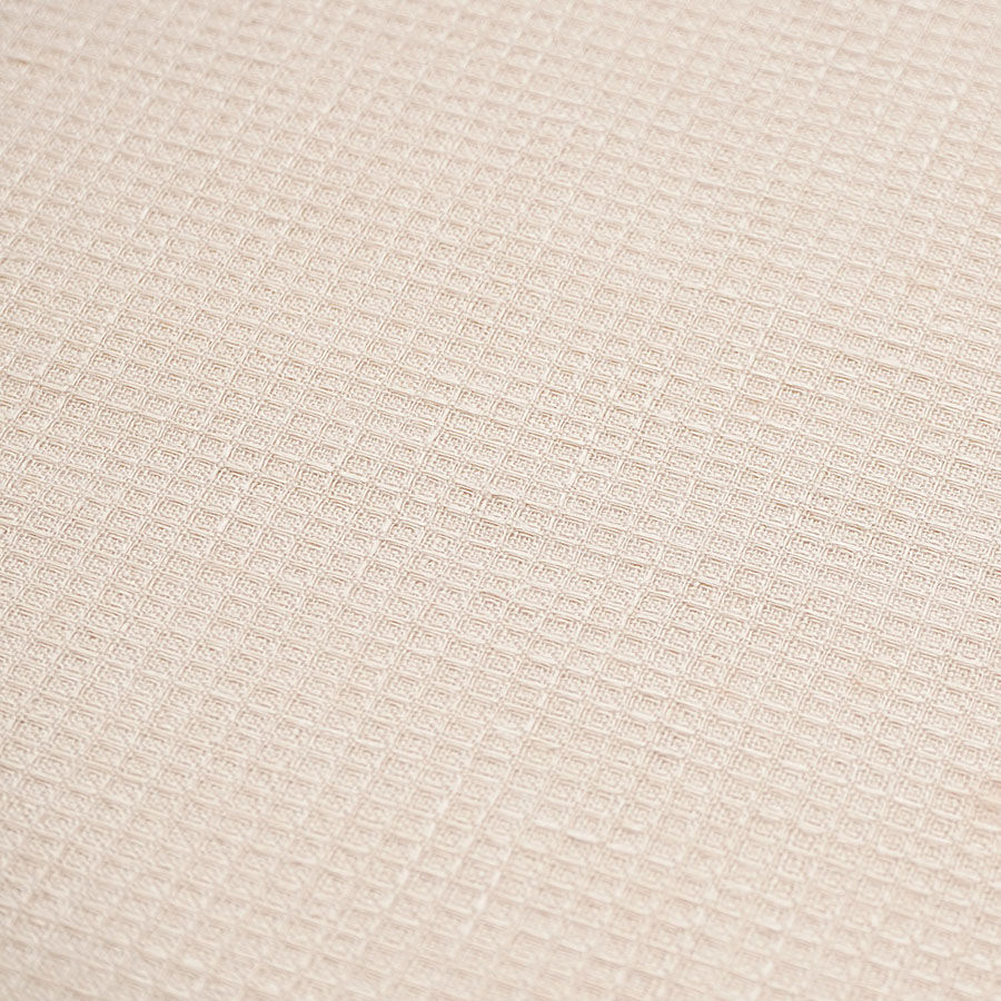 Набор из двух вафельных полотенец изо льна бежевого цвета из коллекции Essential, 50х70 см - фото 7