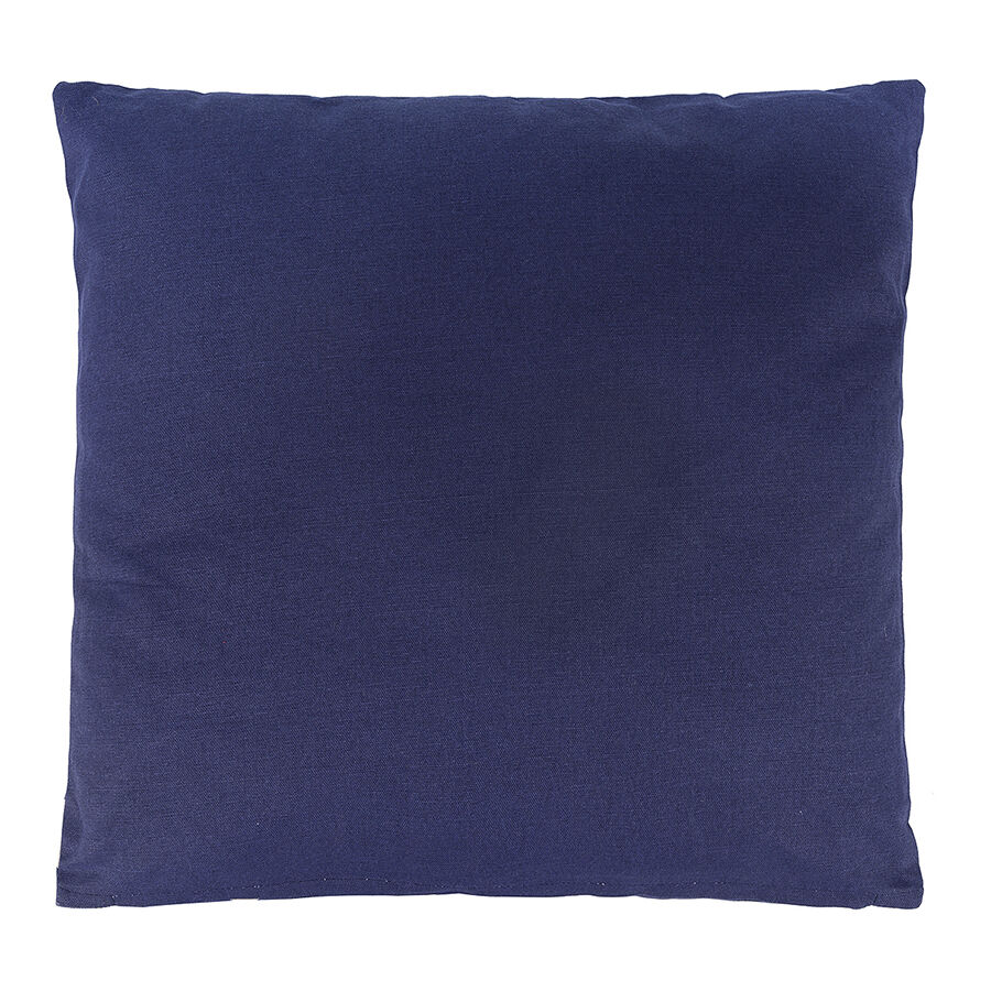 Подушка декоративная темно-фиолетового цвета с принтом Полярный цветок из коллекции Scandinavian touch, 45х45 см - фото 3