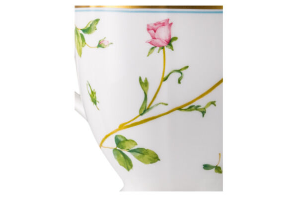 Чайник Narumi Цветущая Роза 960 мл, фарфор костяной - фото 5