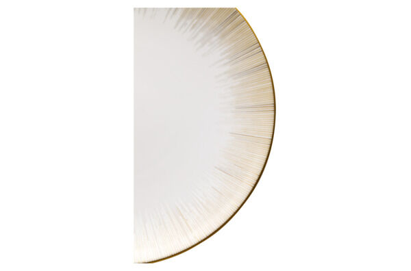 Тарелка пирожковая Narumi Сверкающее Золото 16 см, фарфор костяной - фото 4