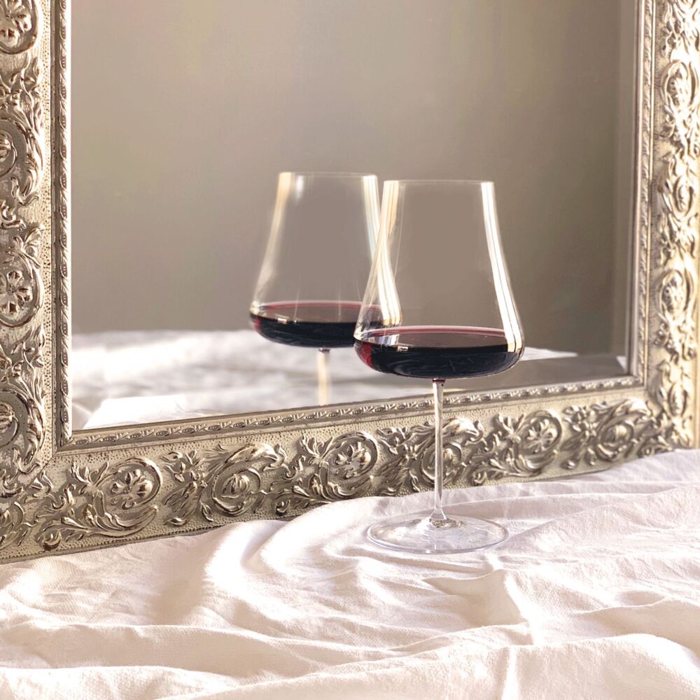 Бокал для красного вина Невидимая ножка 1 л, хрусталь, Nude Glass - фото 4