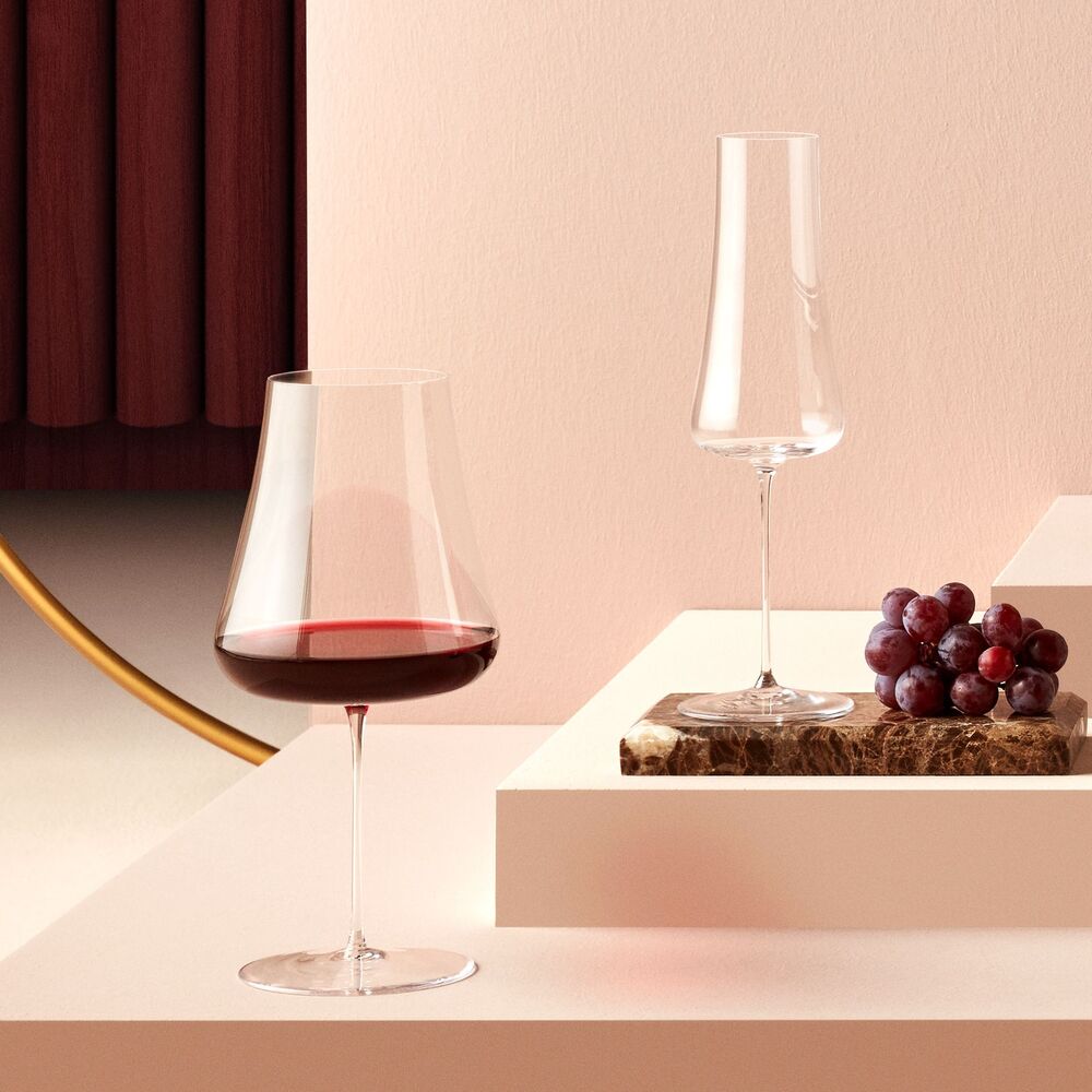 Бокал для красного вина Невидимая ножка 1 л, хрусталь, Nude Glass - фото 7
