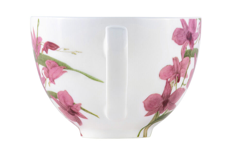 Чашка с блюдцем Орхидея розовая, 0,24 л - фото 4