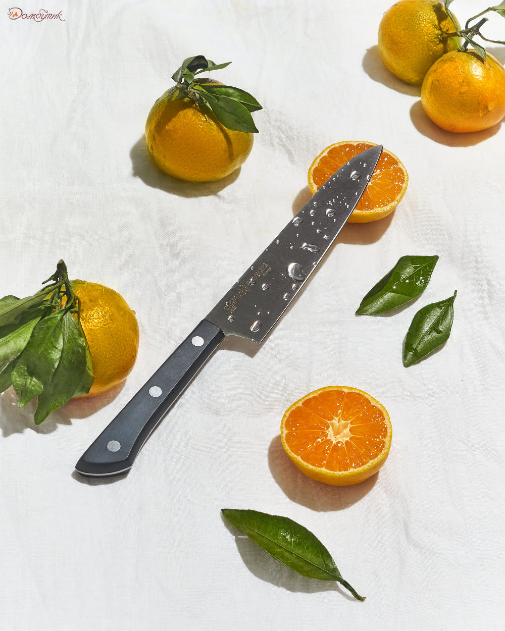 Нож кухонный "Samura HARAKIRI" универсальный 150 мм, корроз.-стойкая сталь, ABS пластик - фото 9