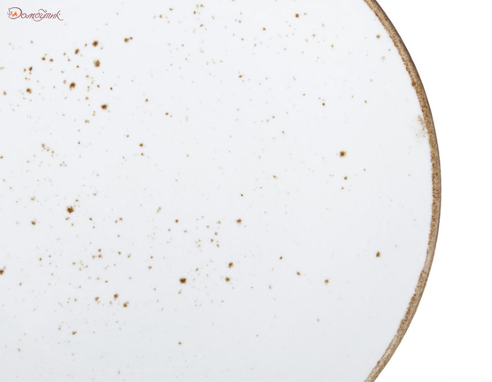 Закусочная тарелка Rustics 22,5 см, белый. - фото 2