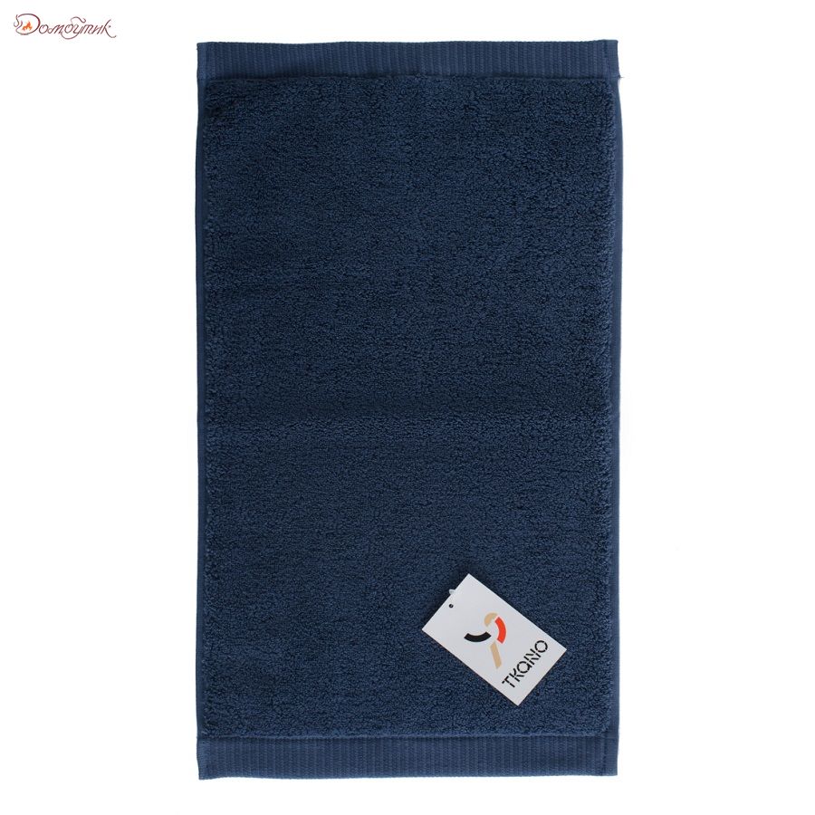 Полотенце для рук темно-синего цвета из коллекции Essential, 50х90 см, Tkano - фото 6