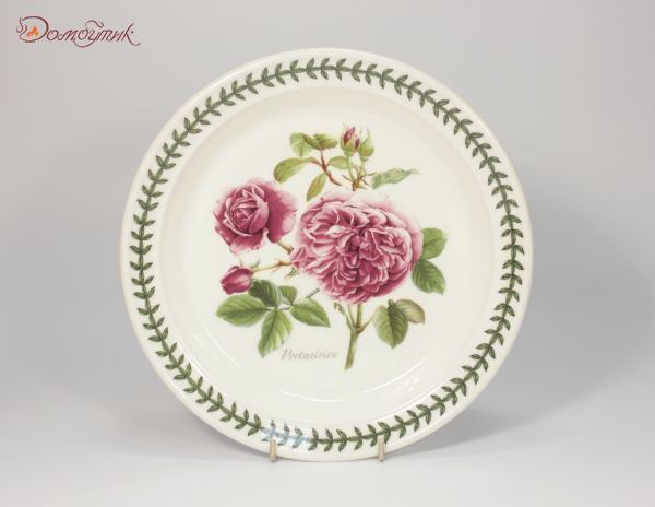 Тарелка закусочная "Ботанический сад. Розы. Portmeirion" 21,5 см