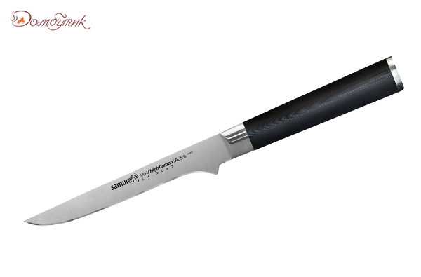 Нож кухонный "Samura Mo-V" обвалочный 165 мм, G-10