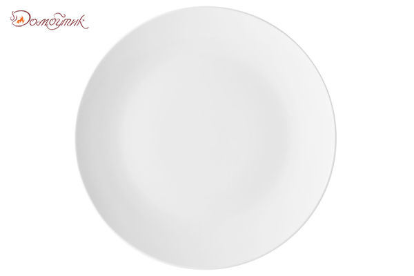 Тарелка обеденная Белая коллекция, 27.5см