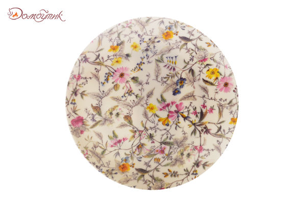 Тарелка Летние цветы в подарочной упаковке, 20см