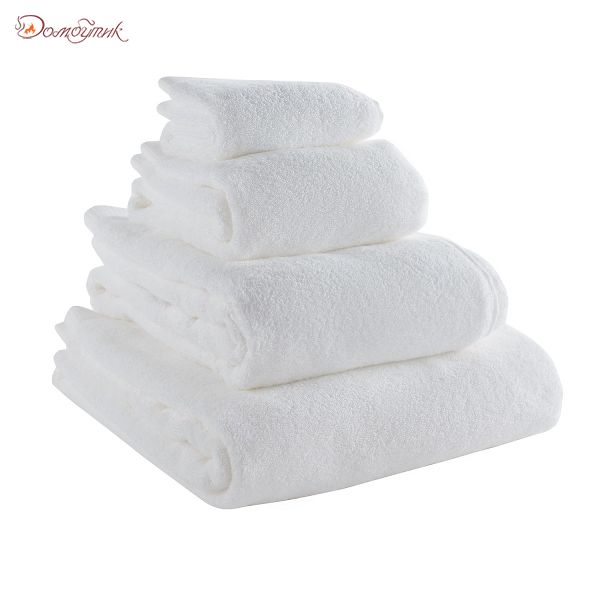 Полотенце банное белого цвета Essential, 90х150 см, Tkano