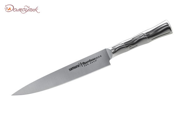 Нож кухонный "Samura Bamboo" для нарезки 200мм, AUS-8