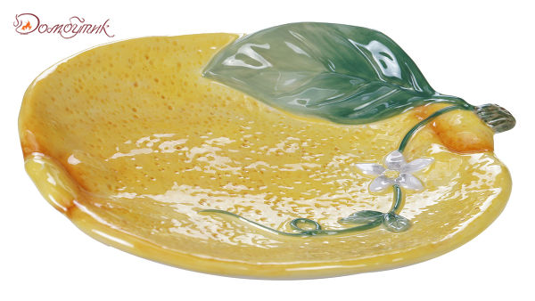 Блюдо сервировочное 3D "Лимоны" 20х16см ,Certified International