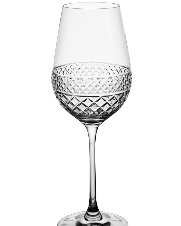 Набор бокалов для белого вина Cristal de Paris Король Георг 350 мл, 6 шт, хрусталь - фото 5