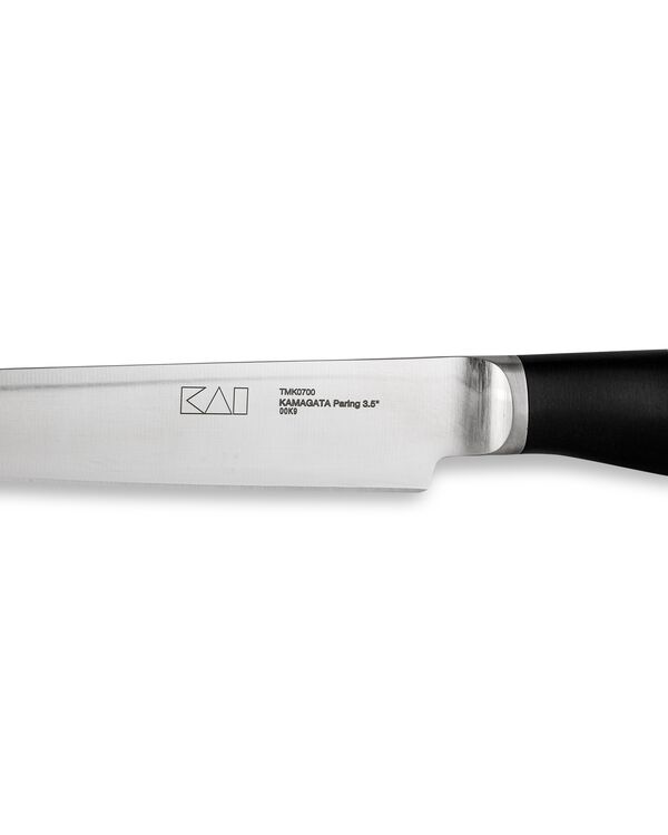 Нож овощной KAI Камагата 9 см, кованая сталь, ручка пластик - фото 8