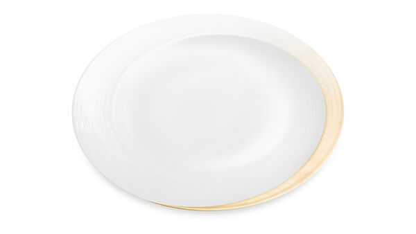 Тарелка обеденная Narumi Золотой жемчуг 27 см - фото 4