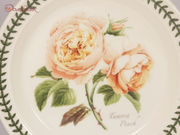 Тарелка закусочная "Ботанический сад. Розы. Tamora Peach" 21,5 см - фото 2