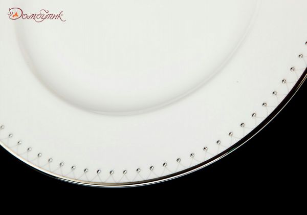 Набор тарелок "Принцесс" сваровски 27 см, 6 шт. - фото 2
